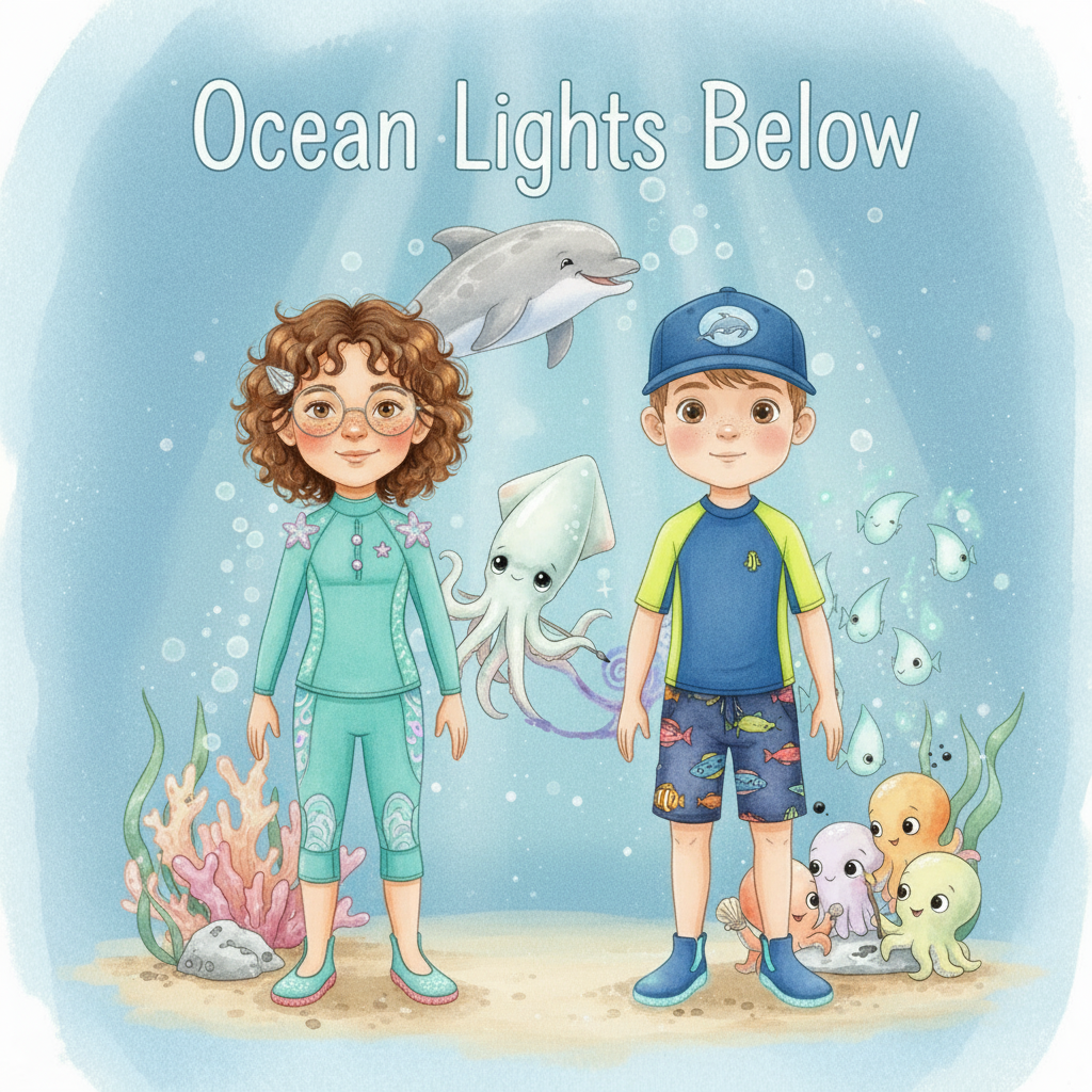 Ocean Lights Below